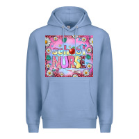 Colony Blue school nurse tumbler Premium Hoodie - BundleAndBundleShop