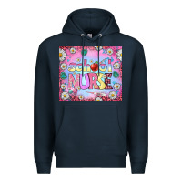 Navy school nurse tumbler Premium Hoodie - BundleAndBundleShop