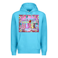 Ocean Blue school nurse tumbler Premium Hoodie - BundleAndBundleShop