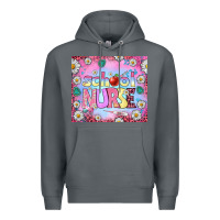 Rock school nurse tumbler Premium Hoodie - BundleAndBundleShop