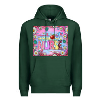 Sports Green school nurse tumbler Premium Hoodie - BundleAndBundleShop