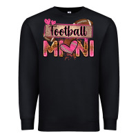 Black football mini with leopard Premium Sweatshirt - Zillion Design Studio