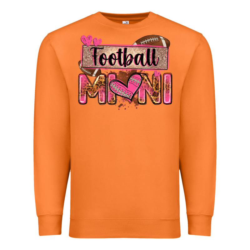 Football Mini With Leopard Premium Sweatshirt by Zillion Design Studio | Teevron