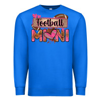 True Royal football mini with leopard Premium Sweatshirt - Zillion Design Studio
