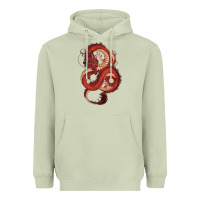 Matcha red dragon Heavyweight Hoodie - RanaPortraitStore