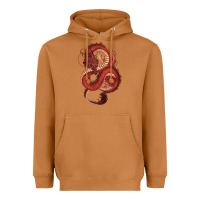 Meerkat red dragon Heavyweight Hoodie - RanaPortraitStore