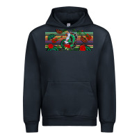 Navy flamenco dancer libbey glass Urban Hoodie - BundleAndBundleShop