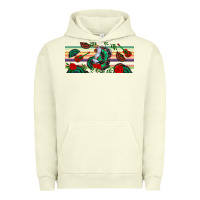 Pigment Pistachio flamenco dancer libbey glass Urban Hoodie - BundleAndBundleShop