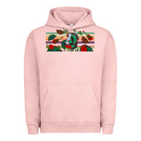 Pigment Salmon flamenco dancer libbey glass Urban Hoodie - BundleAndBundleShop