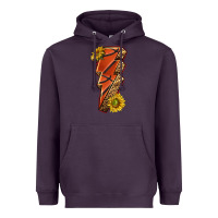 Plum sport basketball lightning bolt Heavyweight Hoodie - texasbilliewilder