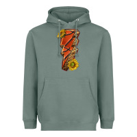 Sage sport basketball lightning bolt Heavyweight Hoodie - texasbilliewilder