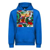 Cobalt flamenco dancer seamless pattern Urban Hoodie - BundleAndBundleShop