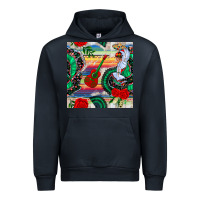 Navy flamenco dancer seamless pattern Urban Hoodie - BundleAndBundleShop