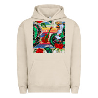Pigment French Oak flamenco dancer seamless pattern Urban Hoodie - BundleAndBundleShop