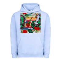 Pigment Grape Ice flamenco dancer seamless pattern Urban Hoodie - BundleAndBundleShop