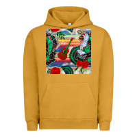 Pigment Peanut Butter flamenco dancer seamless pattern Urban Hoodie - BundleAndBundleShop