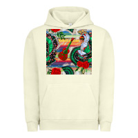 Pigment Pistachio flamenco dancer seamless pattern Urban Hoodie - BundleAndBundleShop