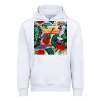 White flamenco dancer seamless pattern Urban Hoodie - BundleAndBundleShop