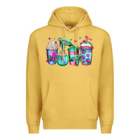 Antique Gold turtle coffee cups Premium Hoodie - Jasminsmagicworld