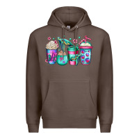 Coffee turtle coffee cups Premium Hoodie - Jasminsmagicworld
