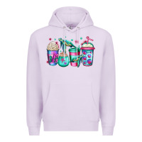 Lilac turtle coffee cups Premium Hoodie - Jasminsmagicworld