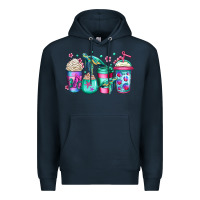 Navy turtle coffee cups Premium Hoodie - Jasminsmagicworld