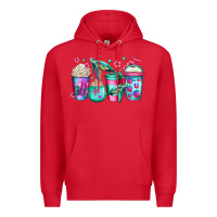 Red turtle coffee cups Premium Hoodie - Jasminsmagicworld