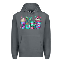 Rock turtle coffee cups Premium Hoodie - Jasminsmagicworld
