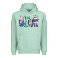 Seafoam turtle coffee cups Premium Hoodie - Jasminsmagicworld