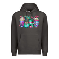 Smoke turtle coffee cups Premium Hoodie - Jasminsmagicworld