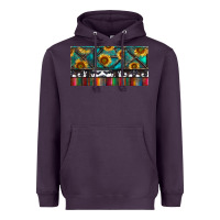 Plum Rusty Sunflowers with Cowhide and Turquoise Heavyweight Hoodie - RanaPortraitStore