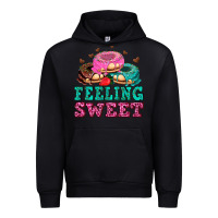 Black feeling sweet donuts Urban Hoodie - AdoDesignShop