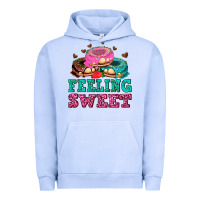 Pigment Grape Ice feeling sweet donuts Urban Hoodie - AdoDesignShop