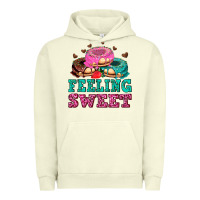 Pigment Pistachio feeling sweet donuts Urban Hoodie - AdoDesignShop