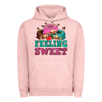 Pigment Salmon feeling sweet donuts Urban Hoodie - AdoDesignShop