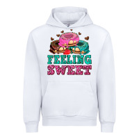 White feeling sweet donuts Urban Hoodie - AdoDesignShop