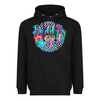 Black daddy's girl Heavyweight Hoodie - Zillion Design Studio