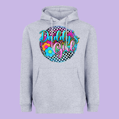 Daddy's Girl Heavyweight Hoodie Designed By Zillion Design Studio