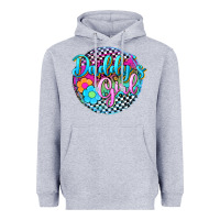 Heather Grey daddy's girl Heavyweight Hoodie - Zillion Design Studio