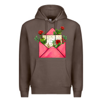 Coffee pink letter Premium Hoodie - AdoDesignShop