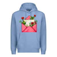 Pink Letter Premium Hoodie | Teevron