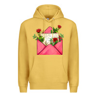 Antique Gold pink letter Premium Hoodie - AdoDesignShop