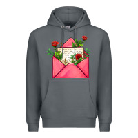 Rock pink letter Premium Hoodie - AdoDesignShop