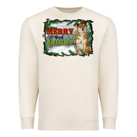 Sandshell merry and bright shiba inu Premium Sweatshirt - RanaPortraitStore
