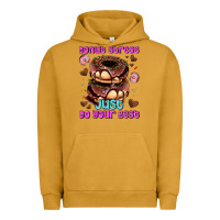 Pigment Peanut Butter donut stress just do your best Urban Hoodie - AdoDesignShop