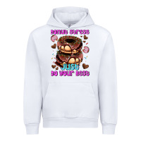 White donut stress just do your best Urban Hoodie - AdoDesignShop