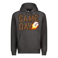 Charcoal Heather game day baseball Premium Hoodie - JahusDesignShop
