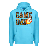 Ocean Blue game day baseball Premium Hoodie - JahusDesignShop