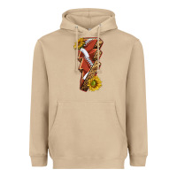 Sport Football  Lightning Bolt Heavyweight Hoodie | Teevron