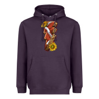 Plum sport football  lightning bolt Heavyweight Hoodie - texasbilliewilder
